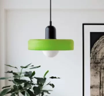 Luminous Halo Modern Glass Pendant Light