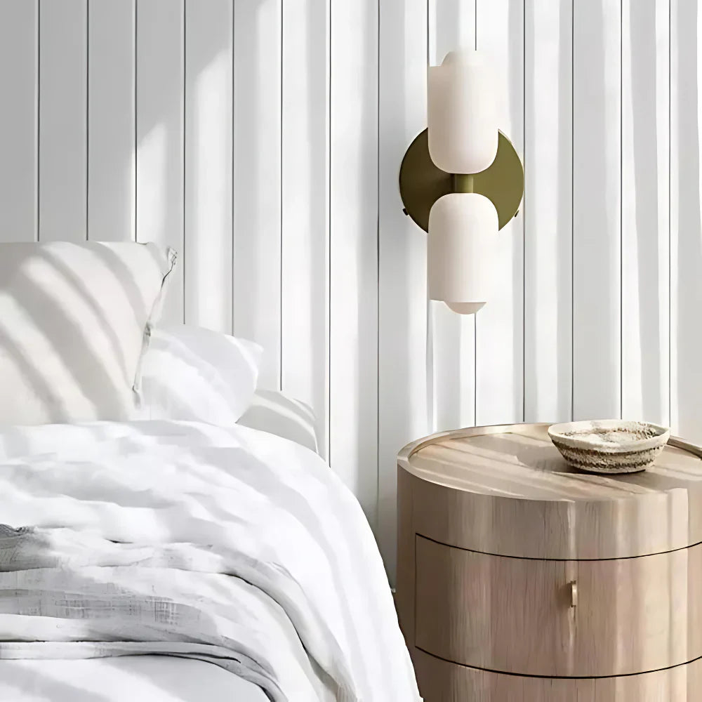 The Elegance Cream Shade Wall Light