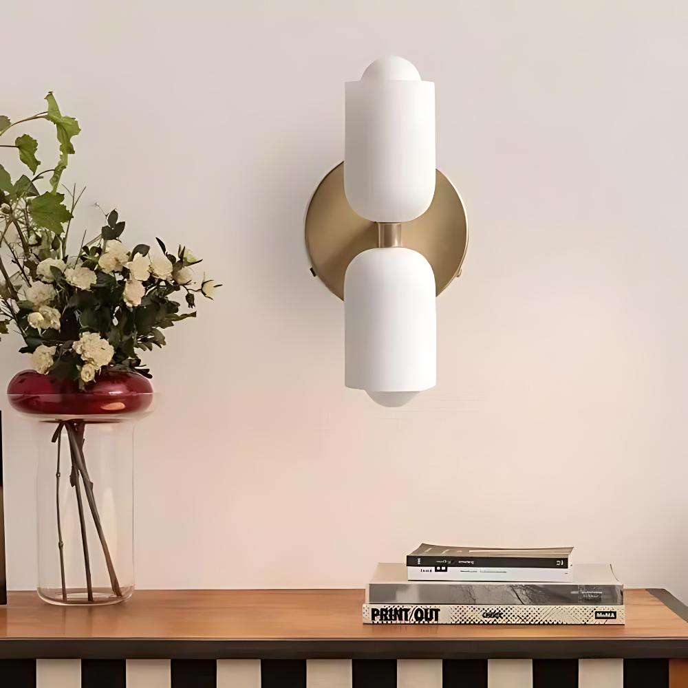 The Elegance Cream Shade Wall Light