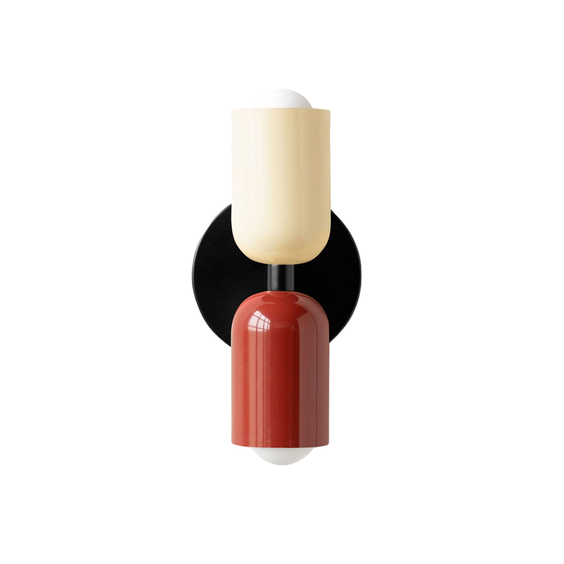 Nordic Colorful Double Head Iron Wall Light