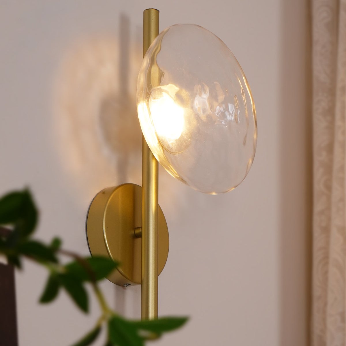 Nordic Round Design Ceto Glass Wall Light
