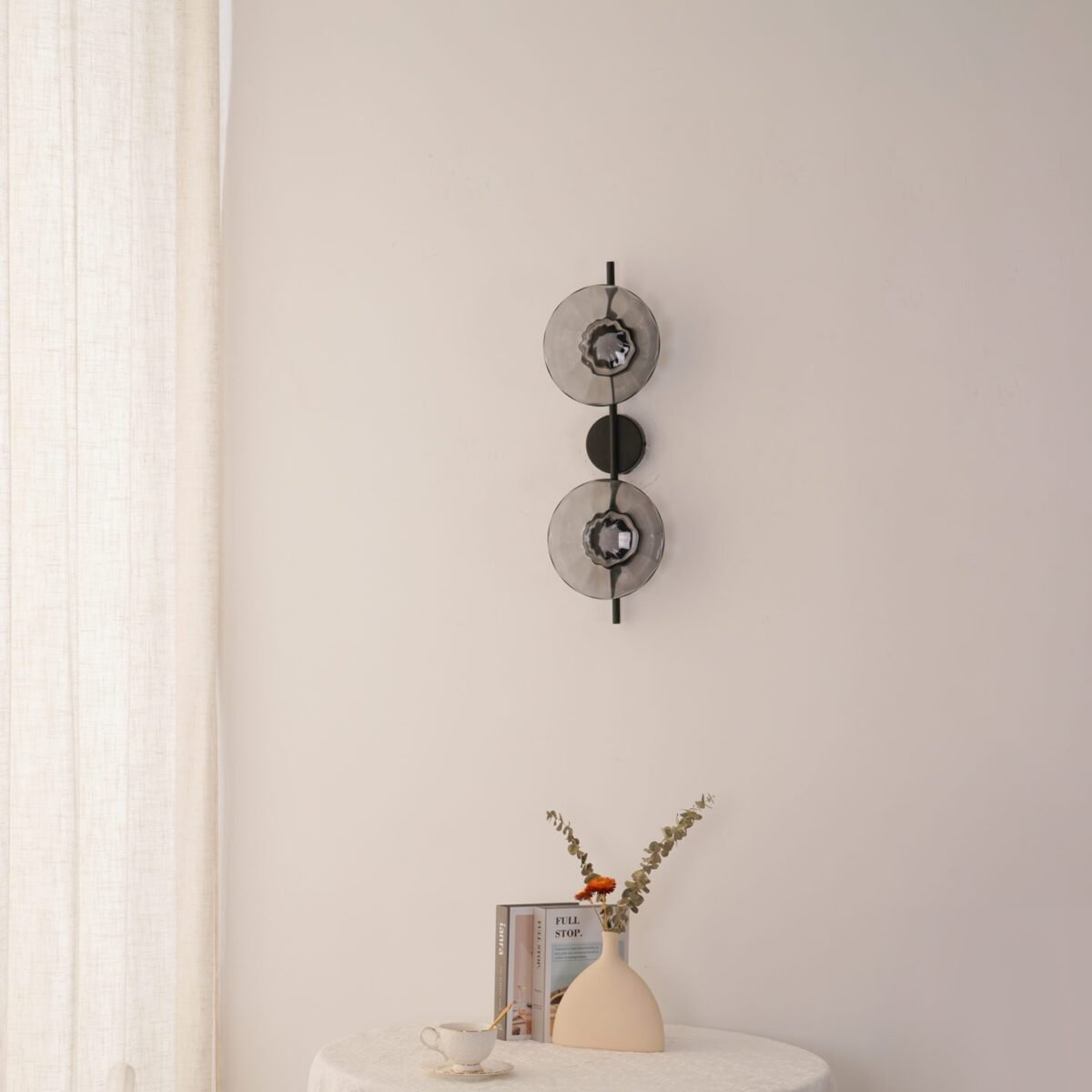 Nordic Round Design Ceto Glass Wall Light