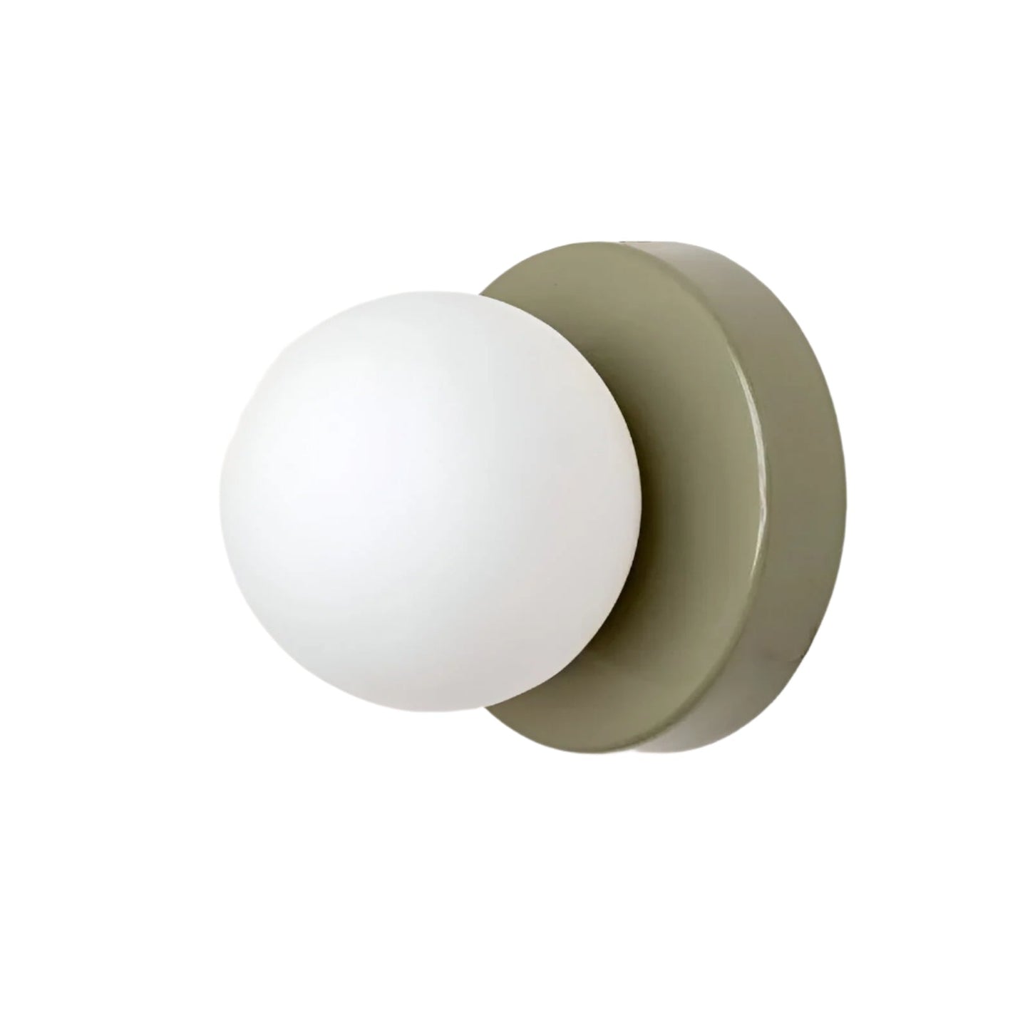 Nordic Rounded Minimalist LED Glass Wall Light