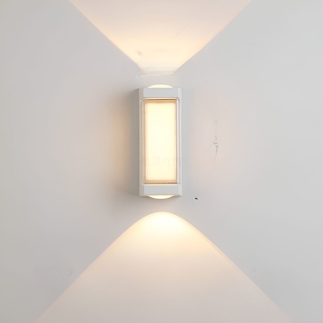 Nordic Up Down Acrylic Waterproof Minimalist Outdoor Wall Light