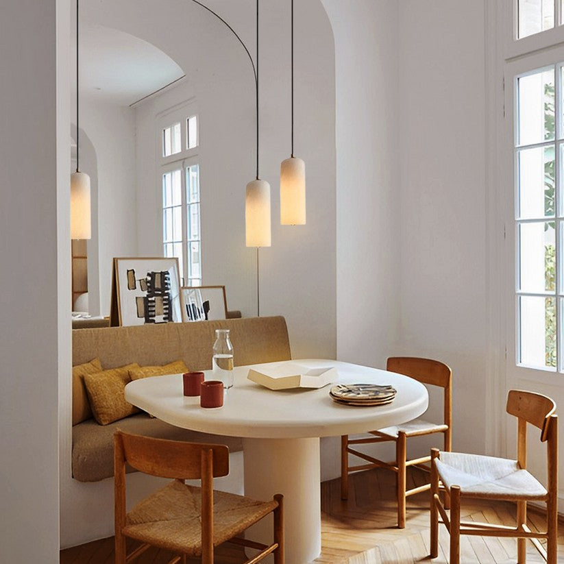Nordic Modern Alabaster Monty Pendant Light