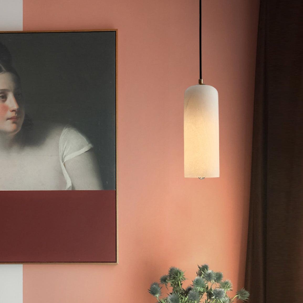 Nordic Modern Alabaster Monty Pendant Light