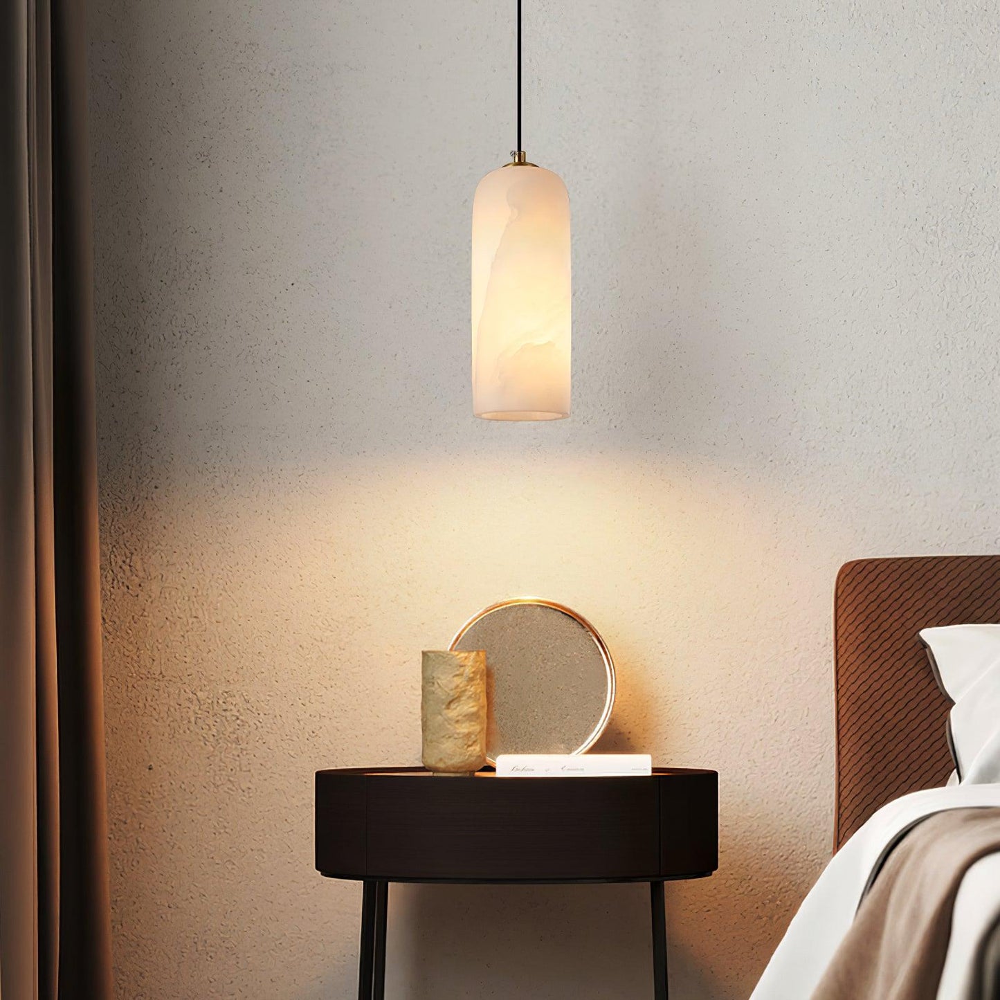 Nordic Modern Alabaster Monty Pendant Light