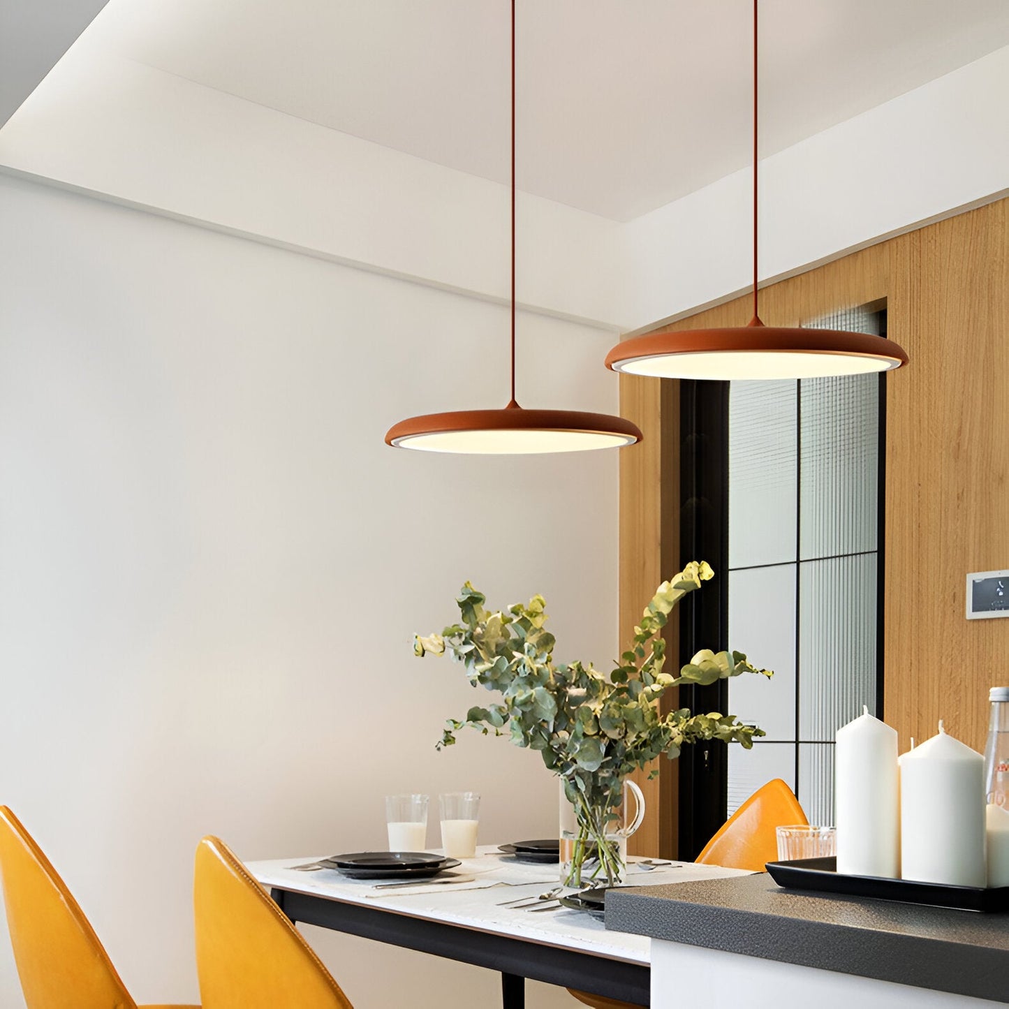 Nordic Modern Flying Saucer Pendant Light