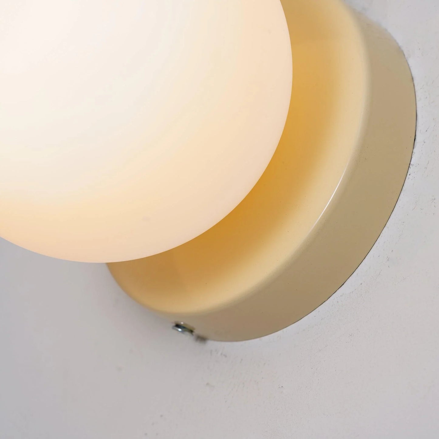 Nordic Rounded Minimalist LED Glass Wall Light