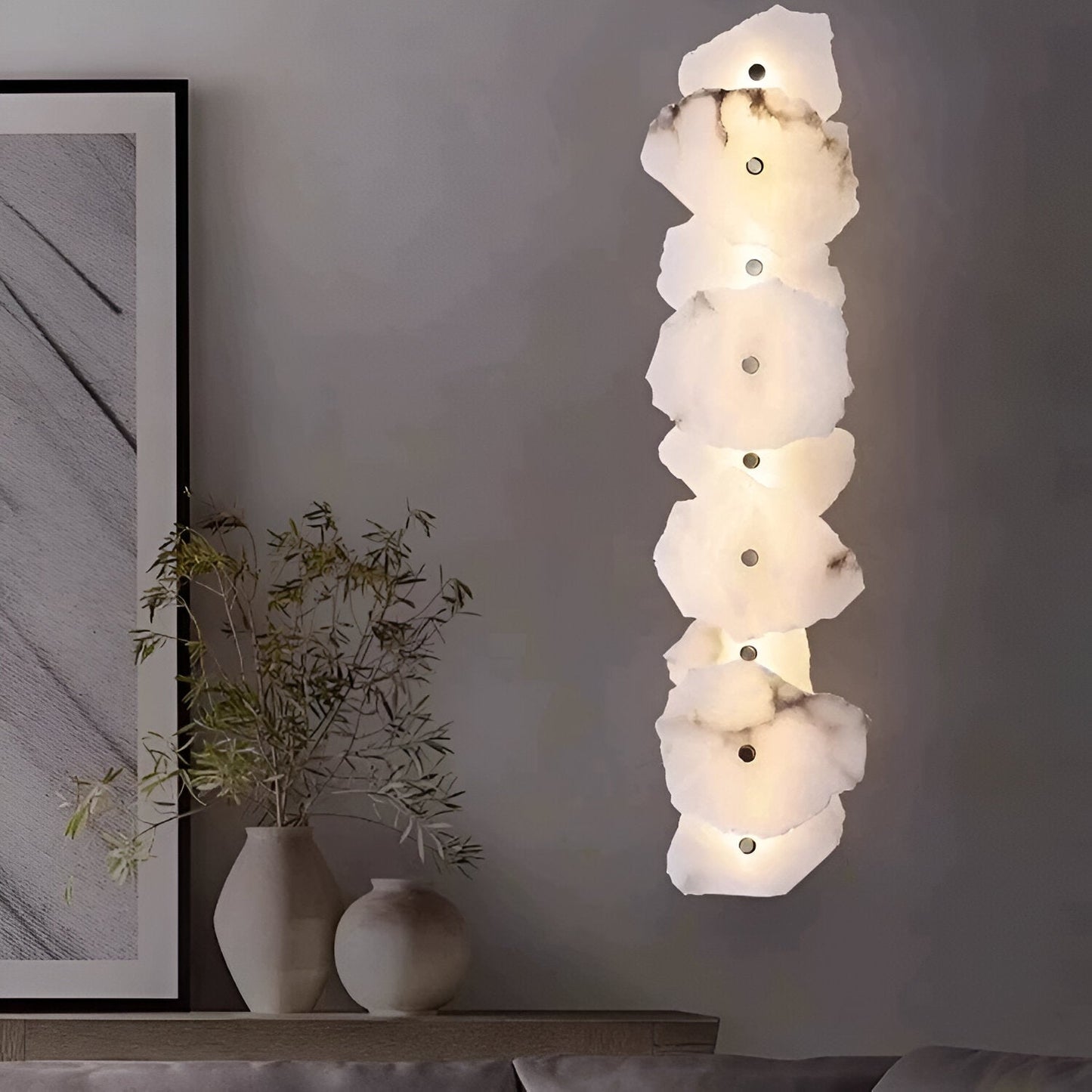 Modern Irregular Marble Minimalist Wall Light
