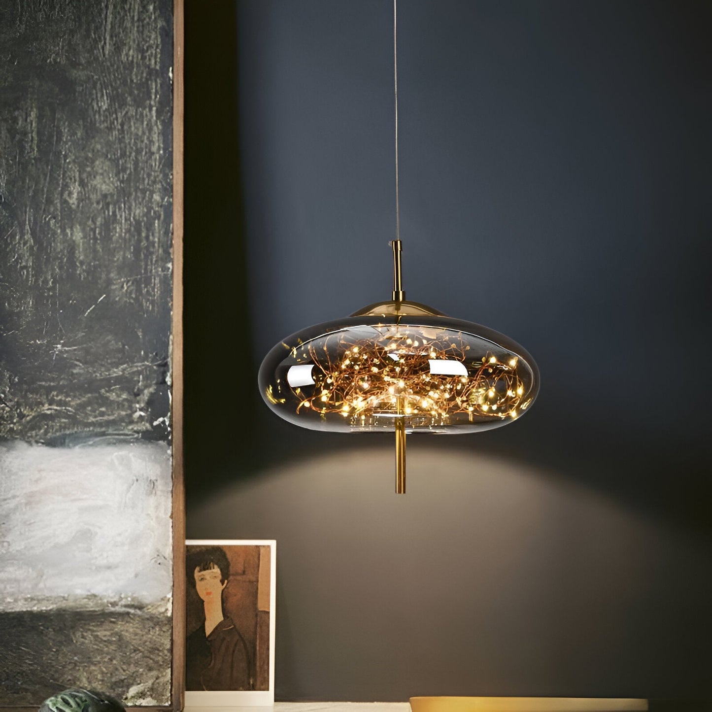 Nordic Luxury Modern Glass Pendant Light