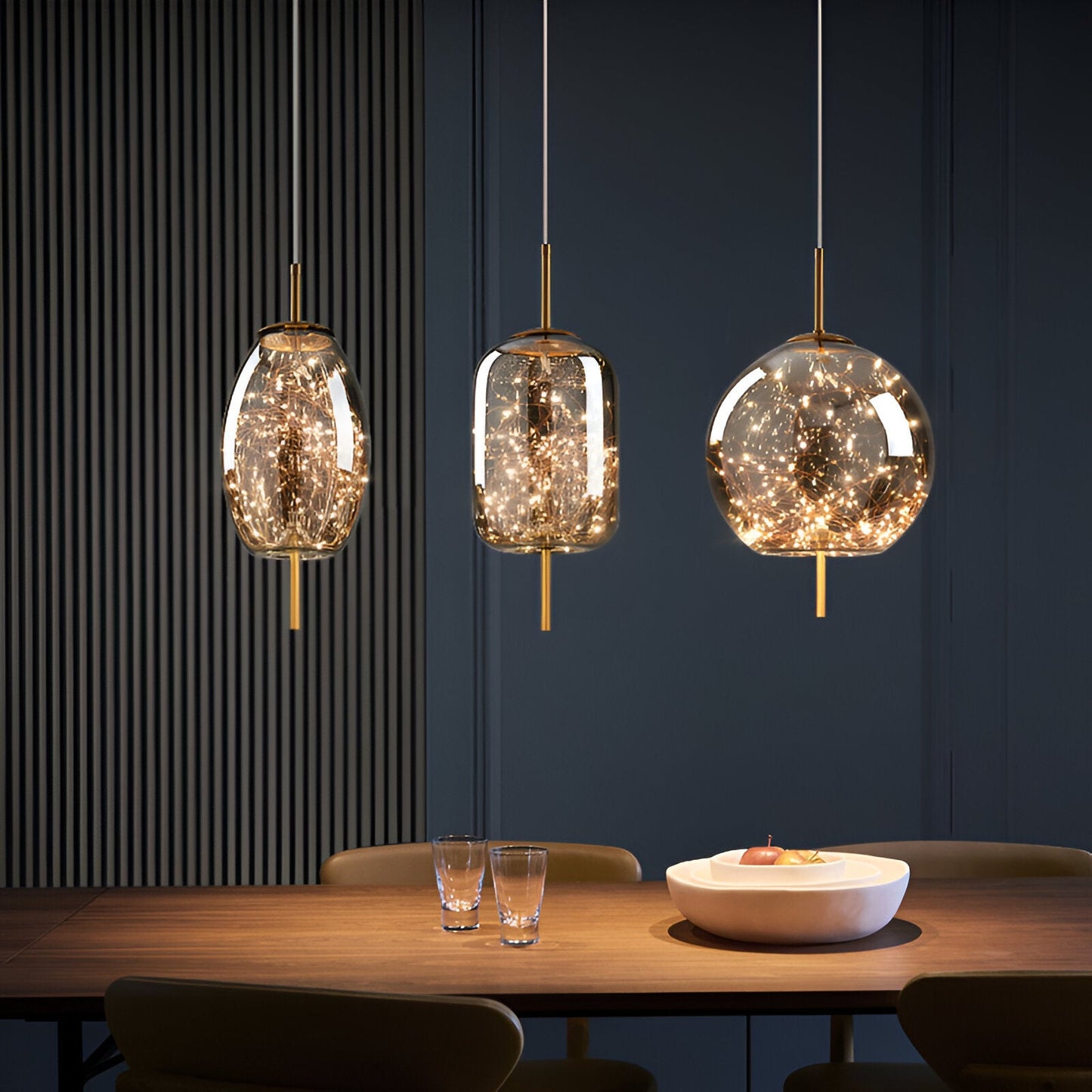 Nordic Luxury Modern Glass Pendant Light