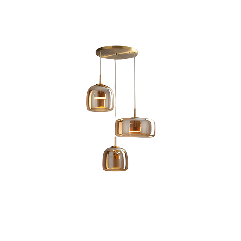 Retro Hailie Modern Glass LED Pendant Light