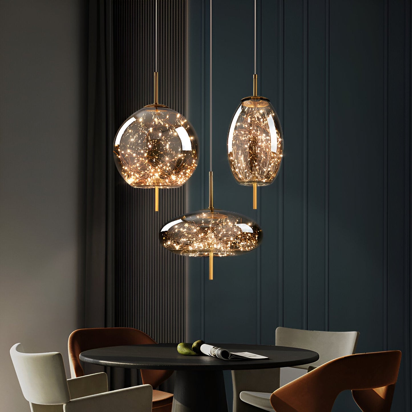 Nordic Luxury Modern Glass Pendant Light