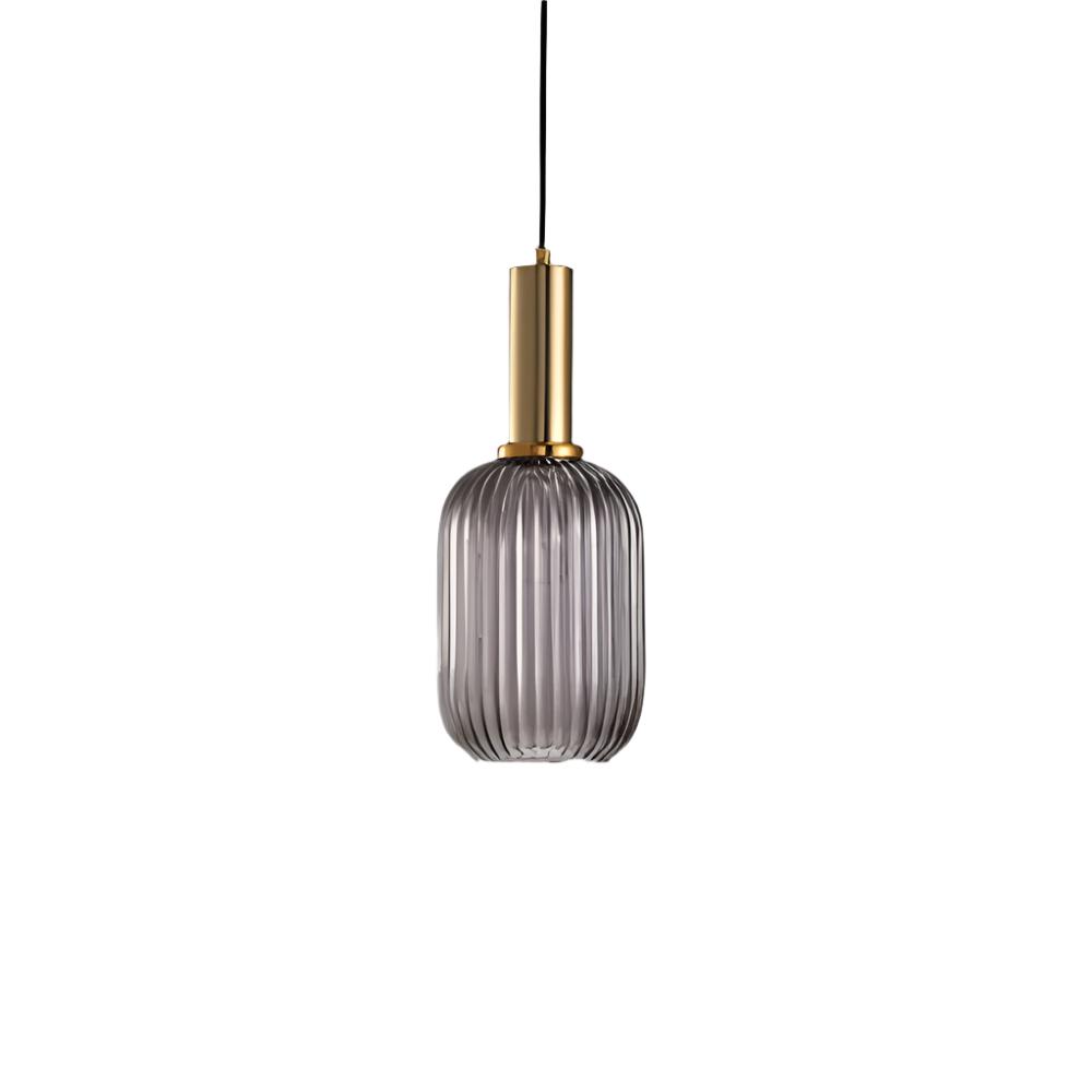 Nordic Colorful Glass Retro Pendant Light