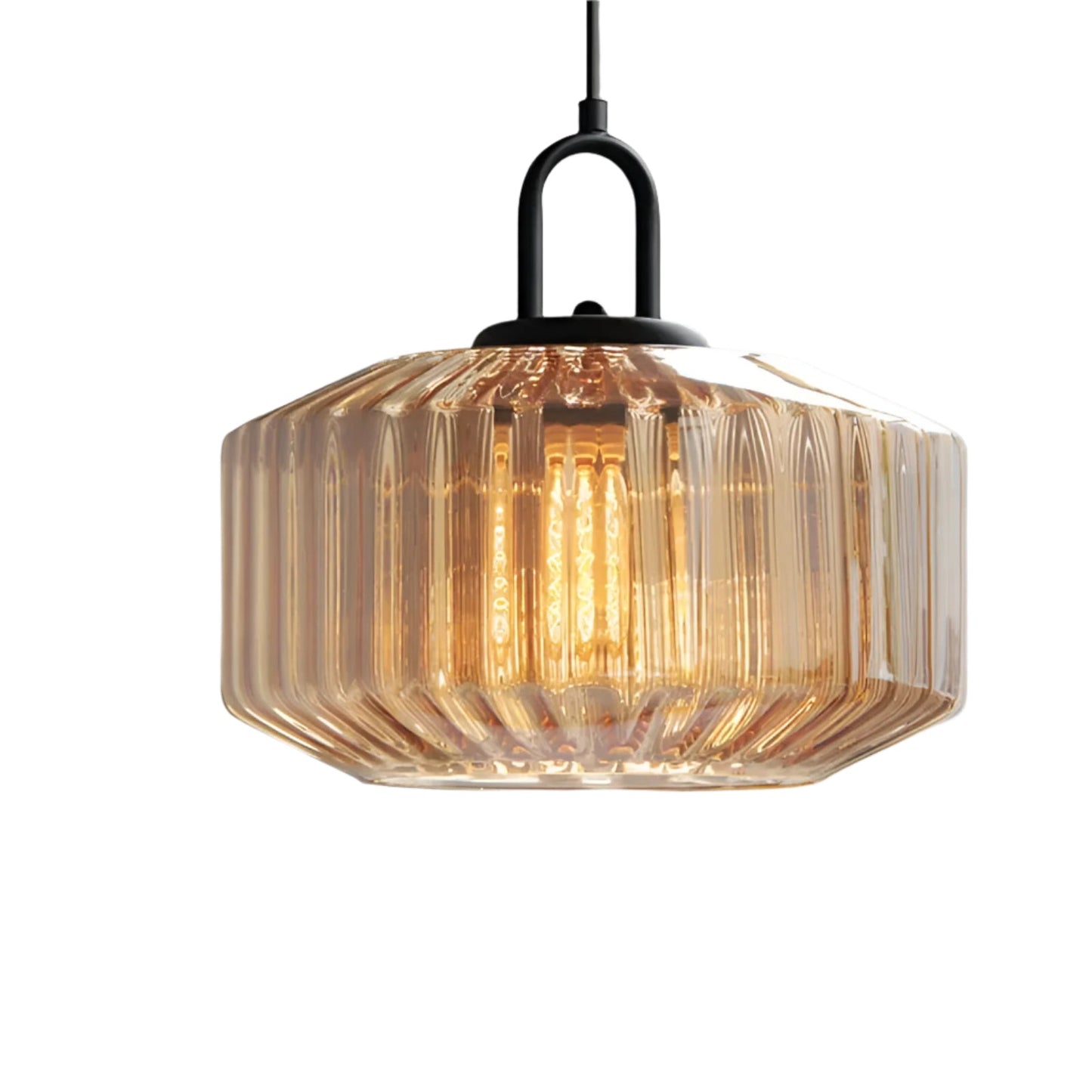 Retro Colored Glass Minimalist Pendant Light