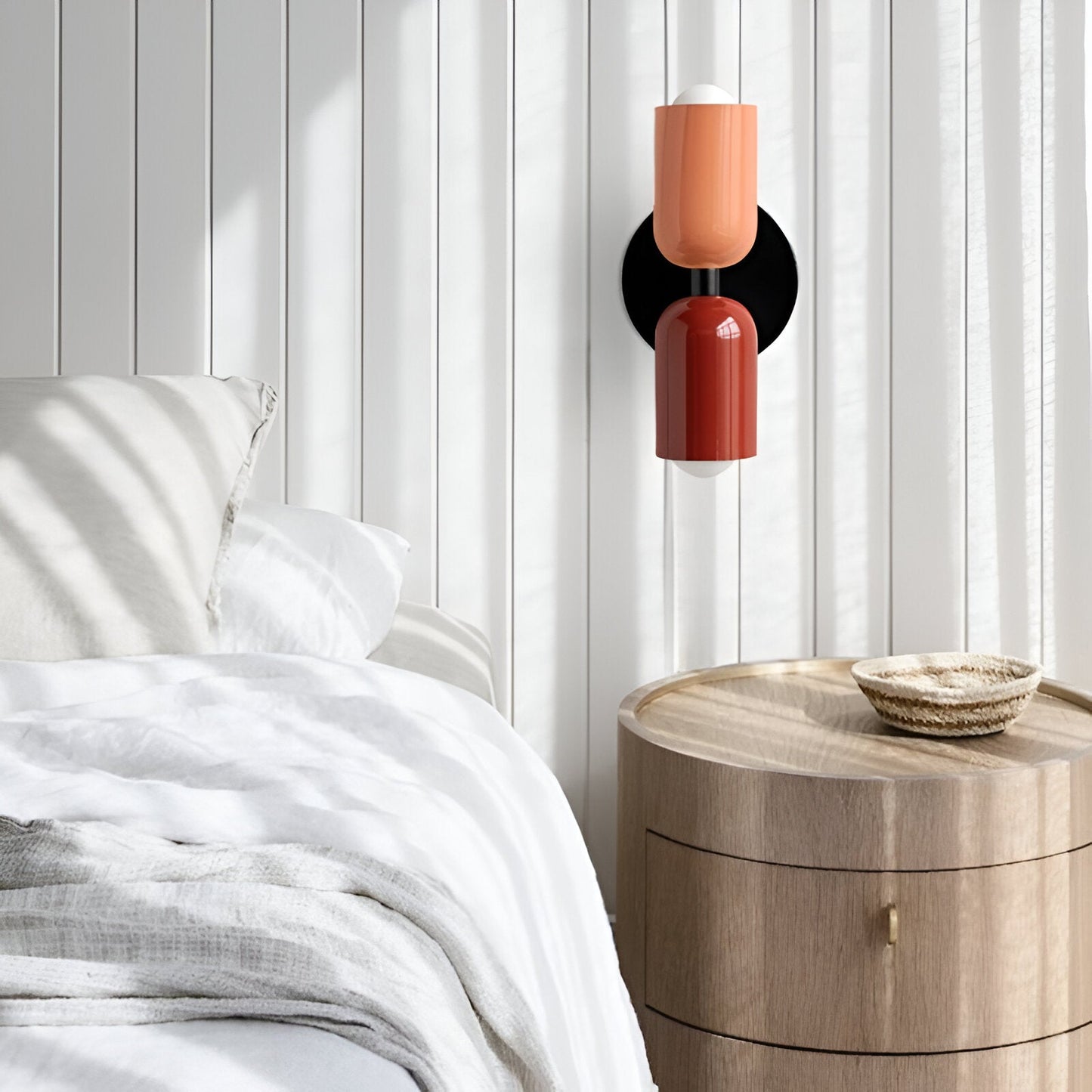 Nordic Colorful Double Head Iron Wall Light