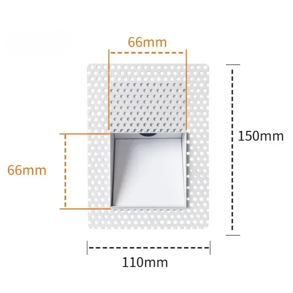 Nordic Frameless Stairs LED Sensor Wall Light