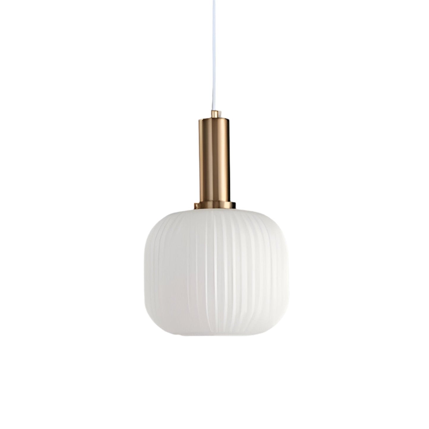 Nordic Colorful Glass Retro Pendant Light