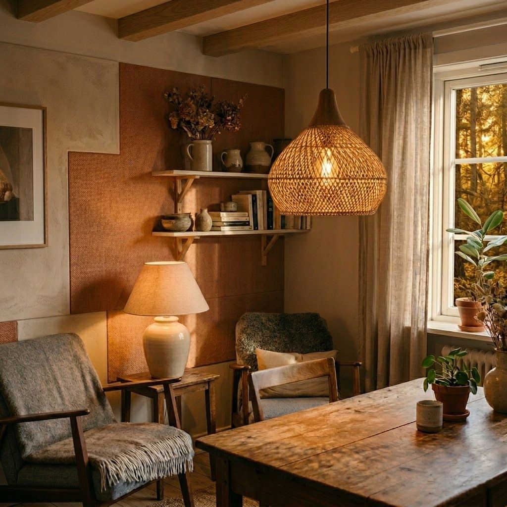 Boho Lighting | Warm Textured Designer Lights | Lubrel