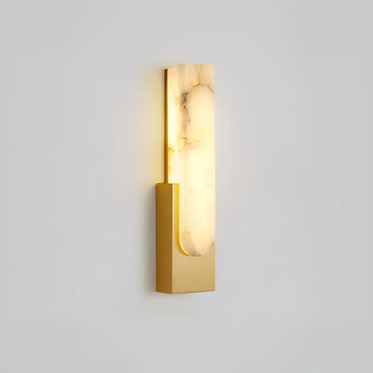 Agatha Modern Artificial Alabaster Minimalist Wall Light