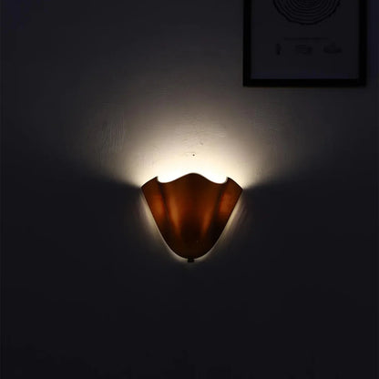 Skirt Series Retro Colored Glass Skirt Shell Wall Light — Lubrel minimalist lighting