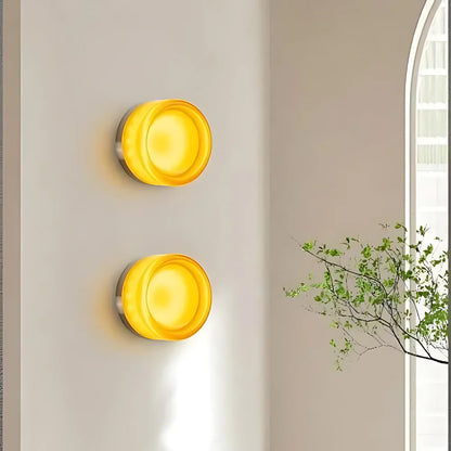 Nordic Luminous Dimple Acrylic Modern Wall Light