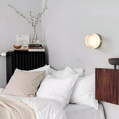 Nordic Luminous Dimple Acrylic Modern Wall Light