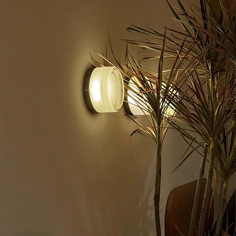 Nordic Luminous Dimple Acrylic Modern Wall Light