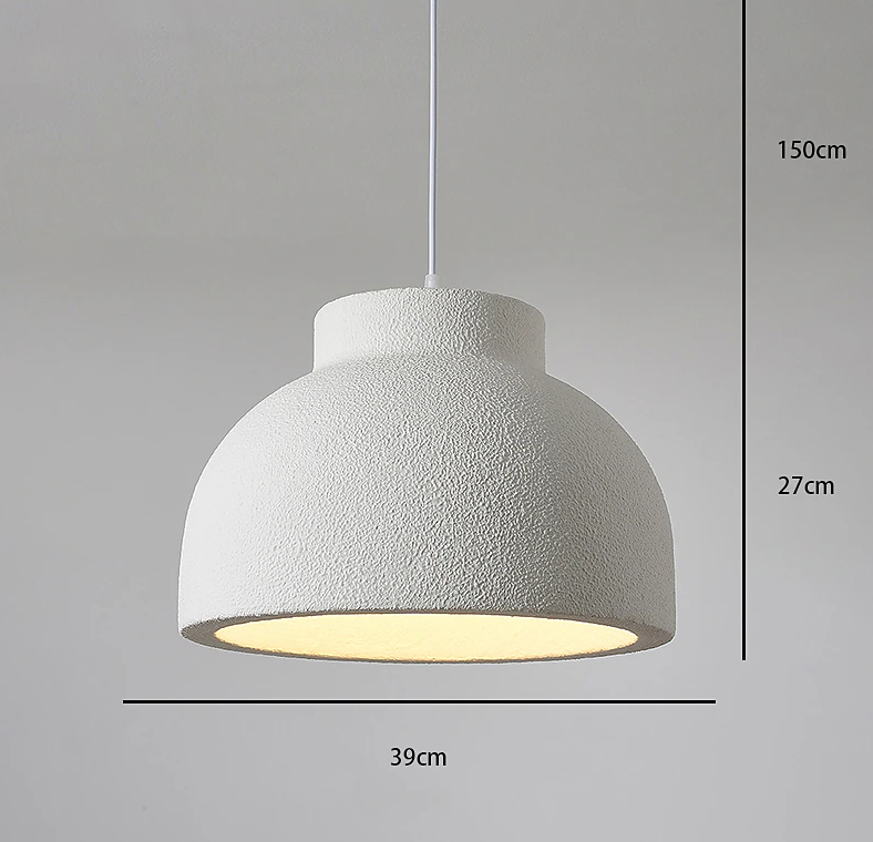 Nordic Bowl Minimalist Polystyrene Pendant Light