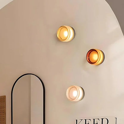 Nordic Luminous Dimple Acrylic Modern Wall Light