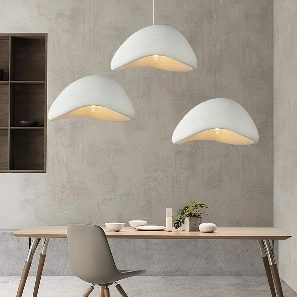 Wabi Sabi Cloud Burst Japandi  Pendant Light