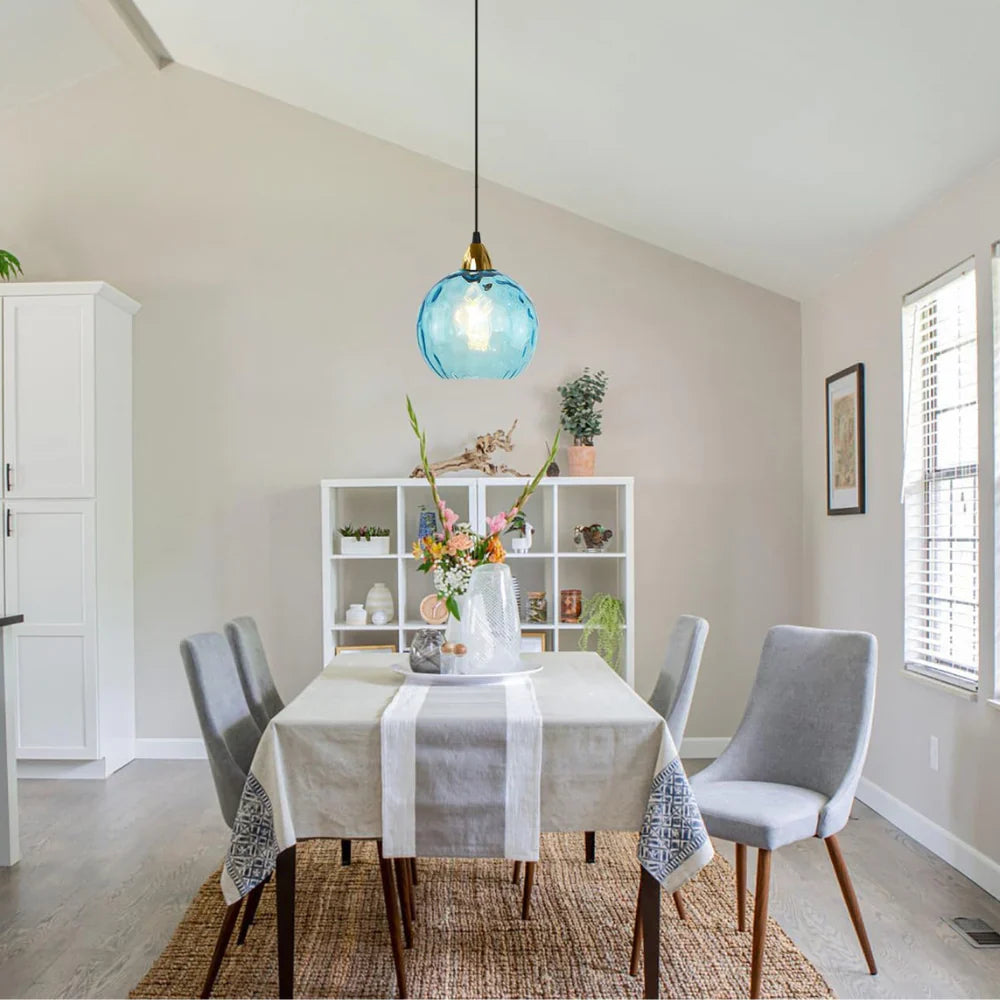 Modern LED Nordic Ceiling Glass Ball Pendant Light