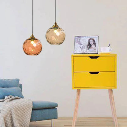 Modern LED Nordic Ceiling Glass Ball Pendant Light