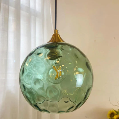 Modern LED Nordic Ceiling Glass Ball Pendant Light