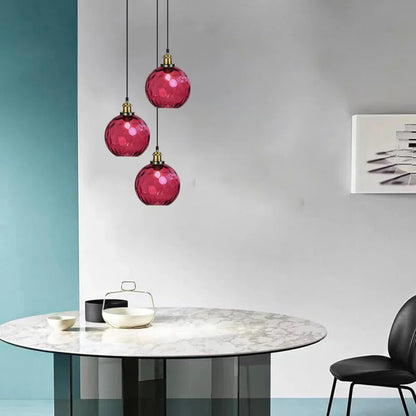 Modern LED Nordic Ceiling Glass Ball Pendant Light