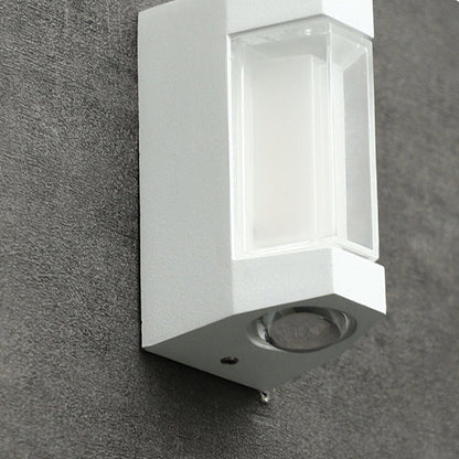 Nordic Up Down Acrylic Waterproof Minimalist Outdoor Wall Light