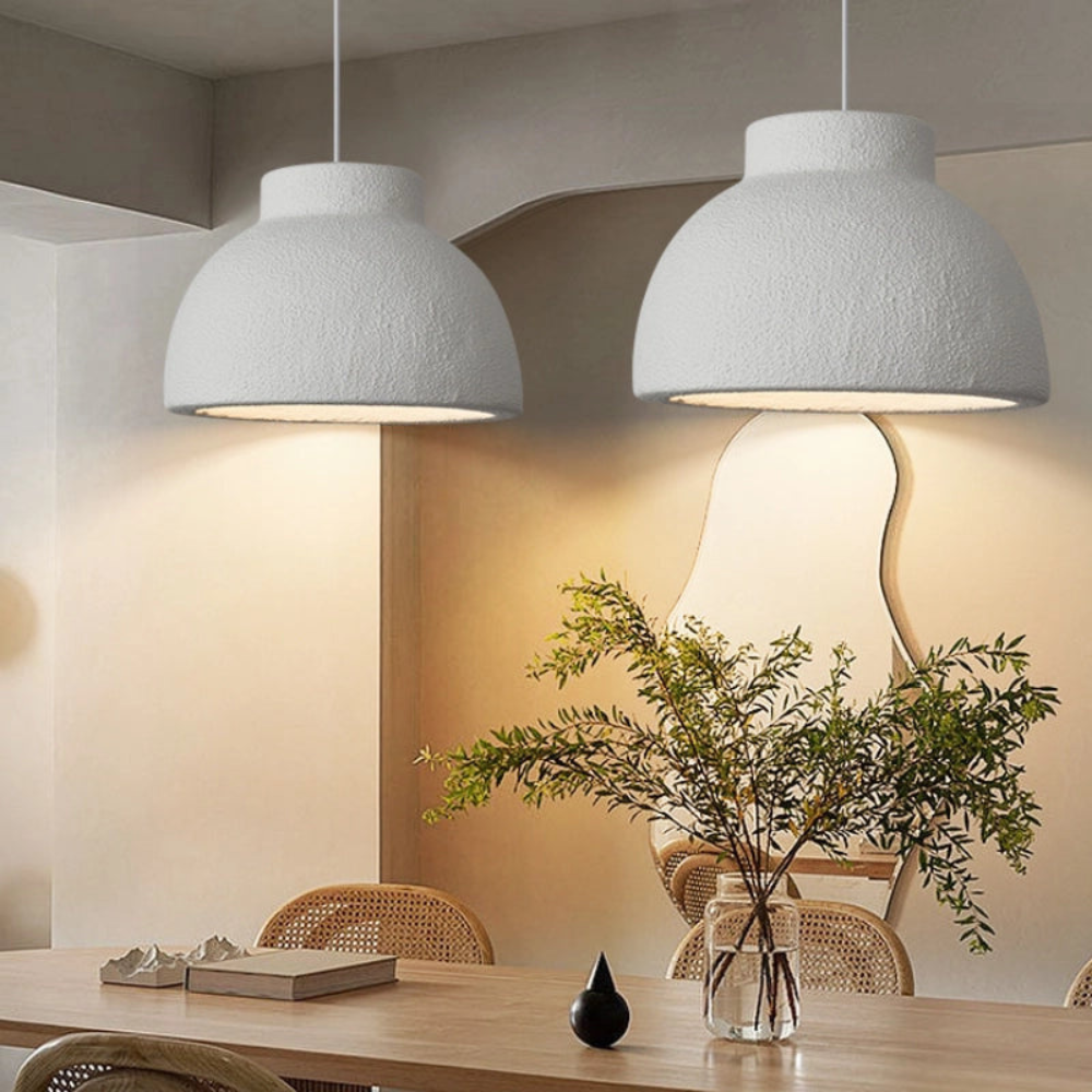 Nordic Bowl Minimalist Polystyrene Pendant Light