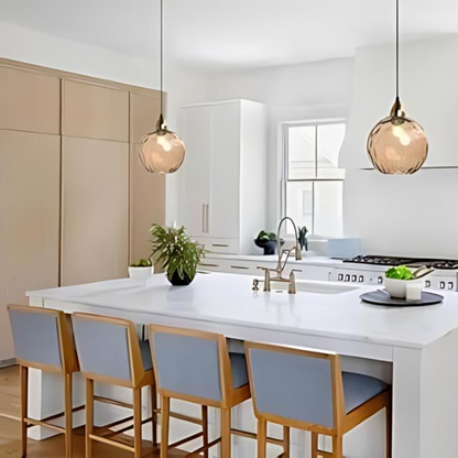 Modern LED Nordic Ceiling Glass Ball Pendant Light