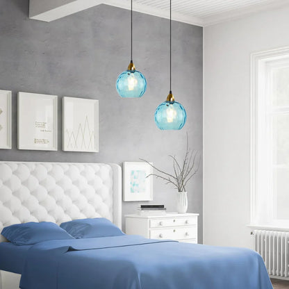 Modern LED Nordic Ceiling Glass Ball Pendant Light