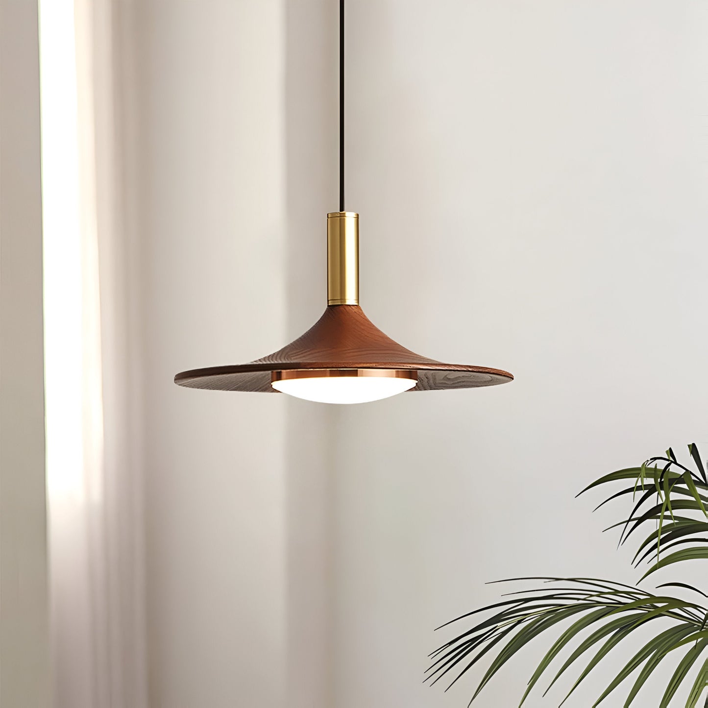 Nordic Style Iron Shade Minimalist Pendant Light