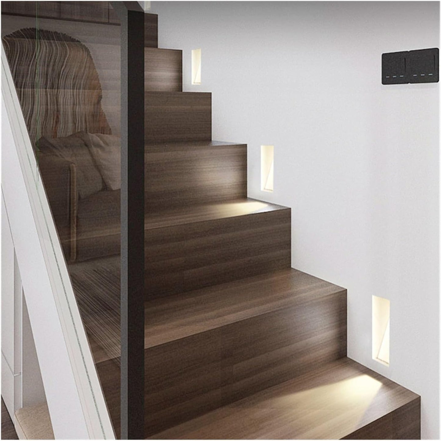 Nordic Frameless Stairs LED Sensor Wall Light