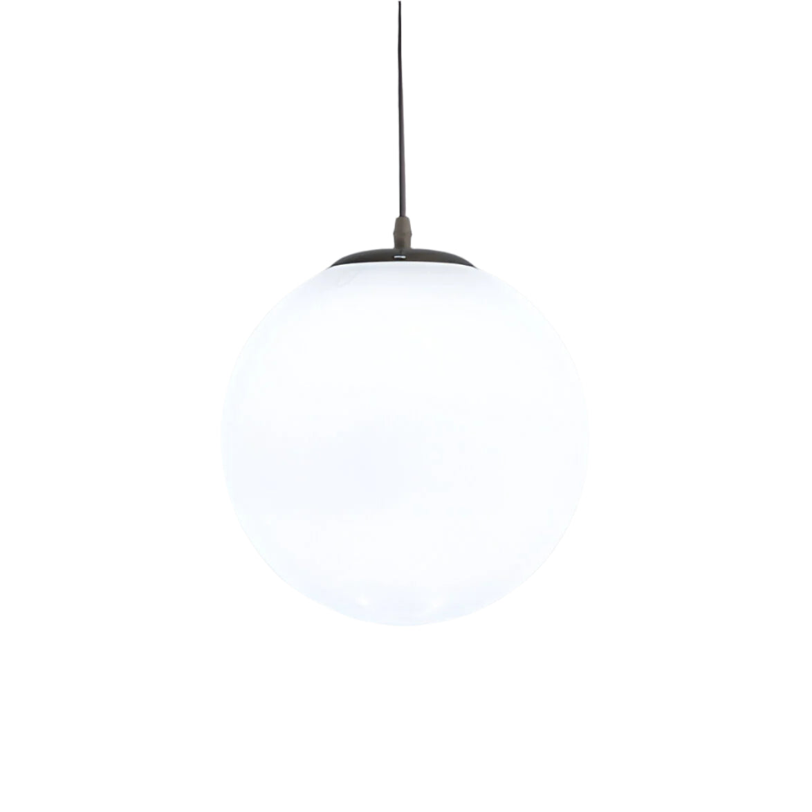 Nordic Globe Milky Glass Pendant Light