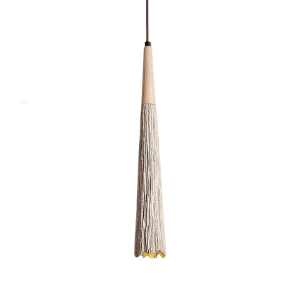 Cream Retro Wabi-Sabi LED Pendant Light