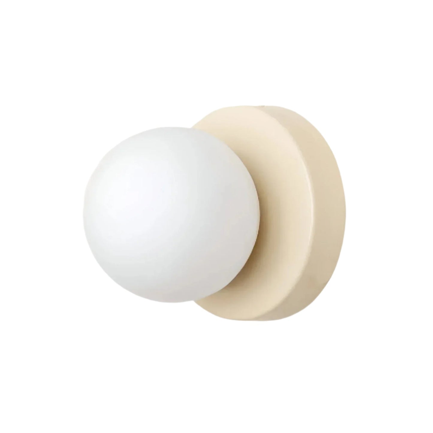 Nordic Rounded Minimalist LED Glass Wall Light