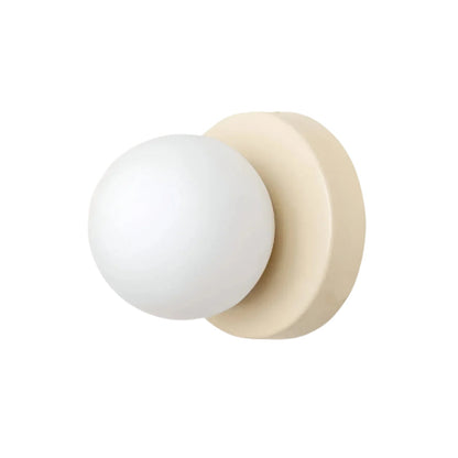 Nordic Rounded Minimalist LED Glass Wall Light