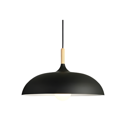 Nordic Style Wood Iron Art Pendant Light