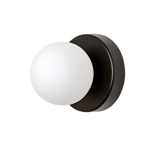 Nordic Rounded Minimalist LED Glass Wall Light