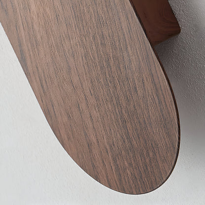 Carlyle Nordic Minimalist Iron Wood Accent LED Wall Light