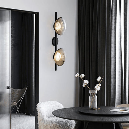 Nordic Round Design Ceto Glass Wall Light